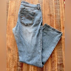 DKNY Light wash bootcut jeans